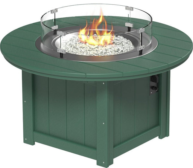 LuxCraft Lumin Fire Pit 46" Base Green