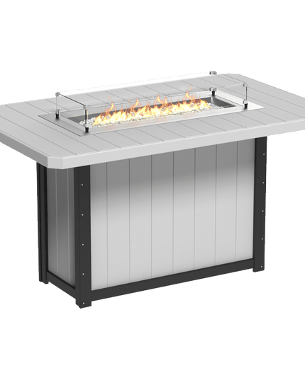 Lumin Fire Table - LuxCraft 79" Rectangular