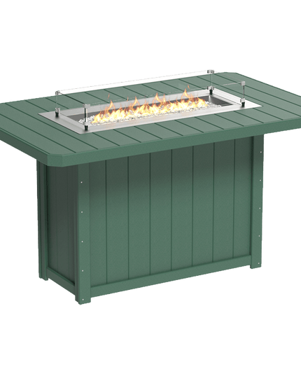 Lumin Fire Table - LuxCraft 79" Rectangular