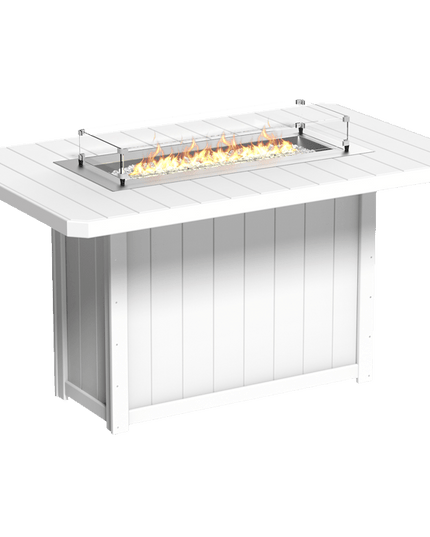 Lumin Fire Table - LuxCraft 79" Rectangular