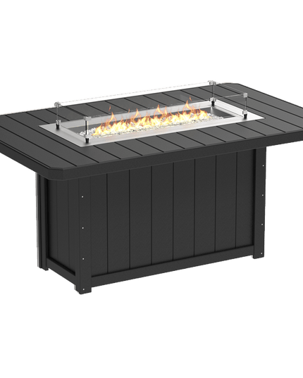 Lumin Fire Table - LuxCraft 79" Rectangular