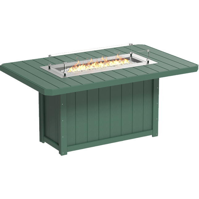 Lumin Fire Table - LuxCraft 79" Rectangular