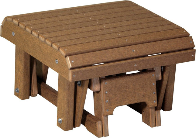 LuxCracft Poly Glider Footrest (Antique Mahogany)