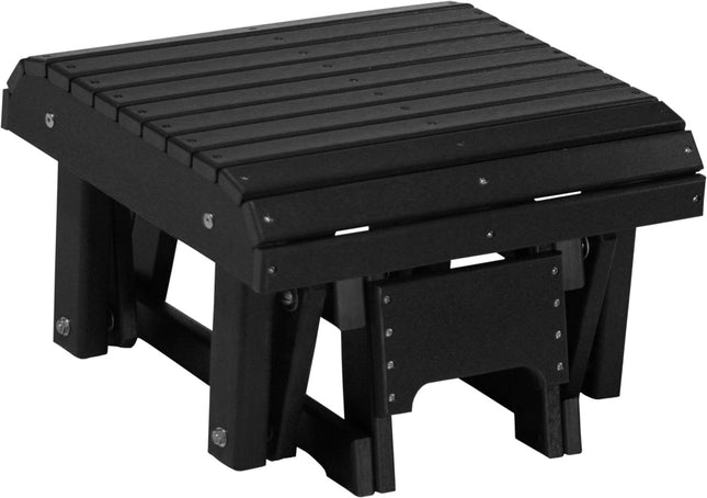 LuxCracft Poly Glider Footrest (Black)