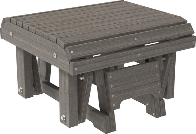 LuxCracft Poly Glider Footrest (Coastal Gray)