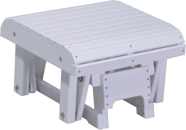 LuxCracft Poly Glider Footrest (White)