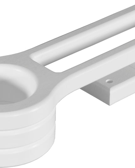 LuxCraft Poly Cup Holder (White) Slide-Out.