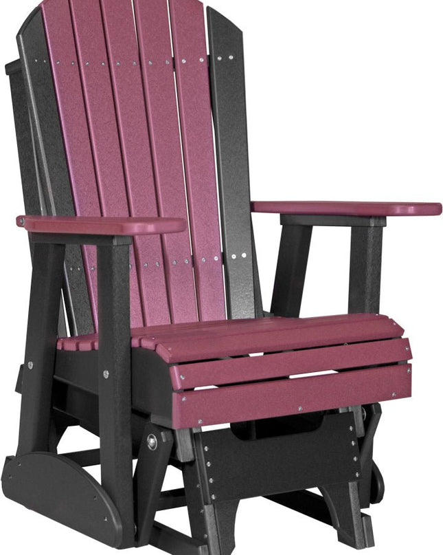 LuxCraft 2' Adirondack Glider Chair