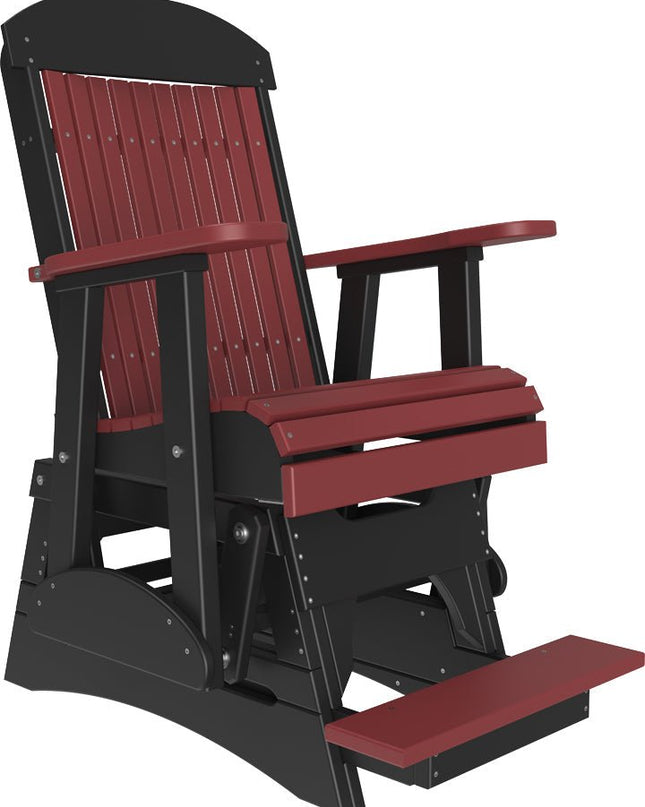 LuxCraft 2 foot Classic Poly Balcony Cherrywood & Black