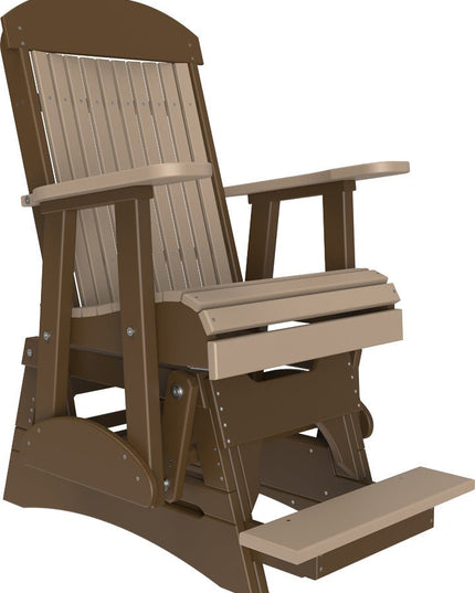 LuxCraft 2 foot Classic Poly Balcony Chestnut Brown