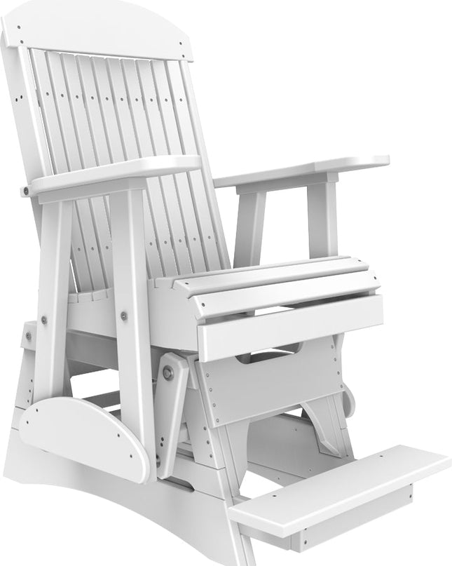 LuxCraft 2 foot Classic Poly Balcony White