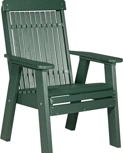 LuxCraft 2 foot Classic Poly Bench Green