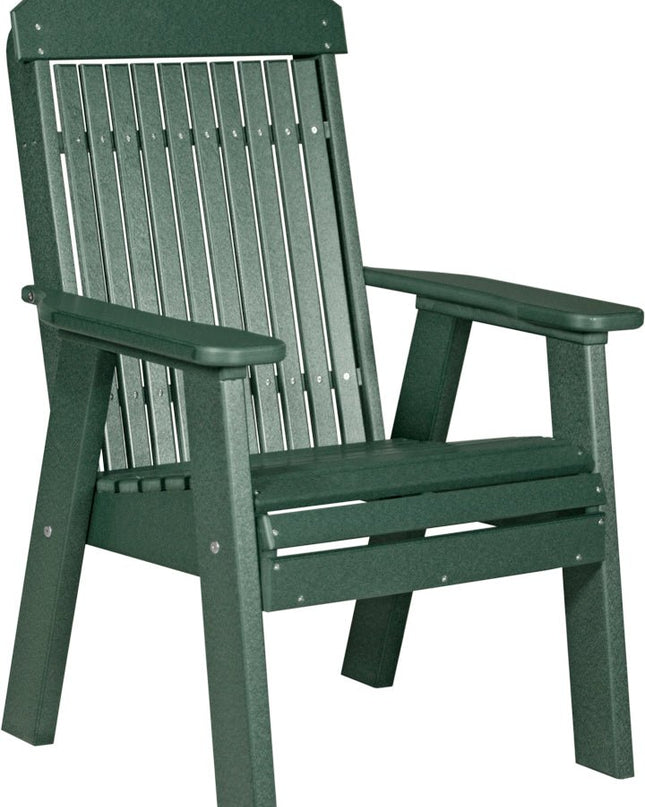 LuxCraft 2 foot Classic Poly Bench Green