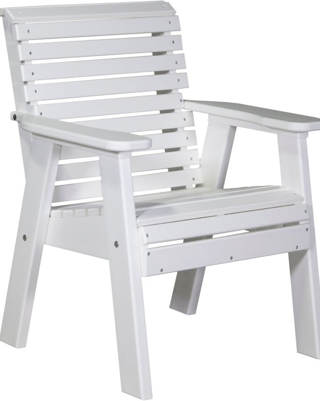 LuxCraft 2 foot Plain Poly Bench White