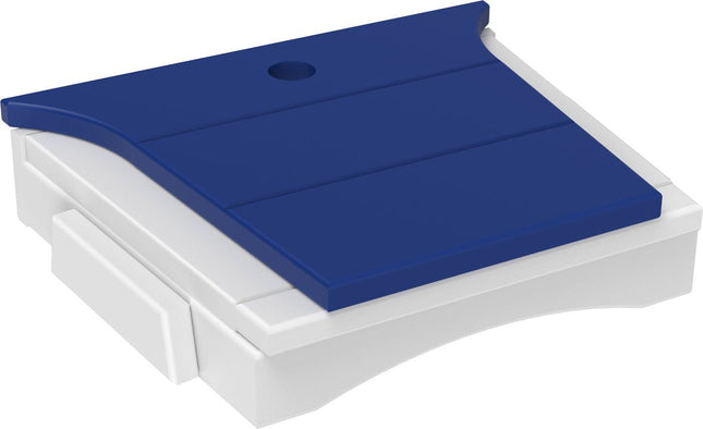LuxCraft Balcony Tete-a-Tete Table (Blue & White)