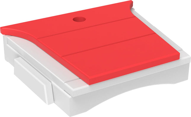 LuxCraft Balcony Tete-a-Tete Table (Red & White)