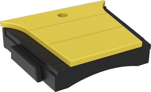 LuxCraft Balcony Tete-a-Tete Table (Yellow & Black)