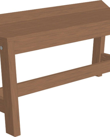 Café Dining Bench (41") Antique Mahogany