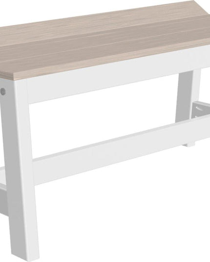 Café Dining Bench (41") Birch & White