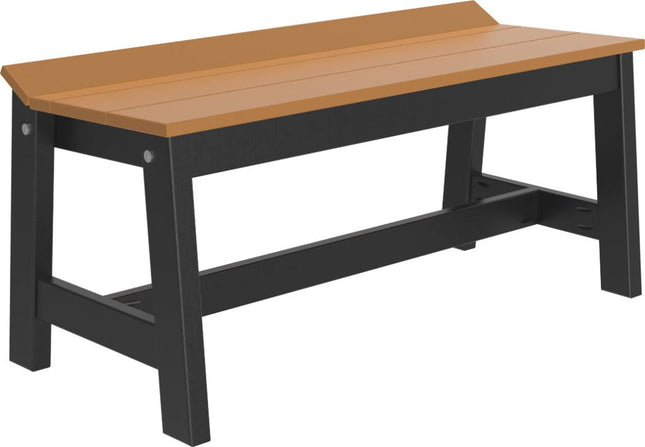 Café Dining Bench (41") Cedar & Black
