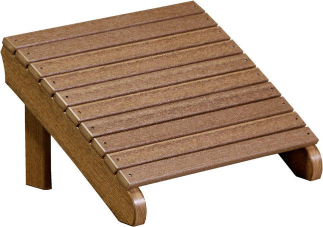 LuxCraft Deluxe Adirondack  Footrest (Antique Mahogany)