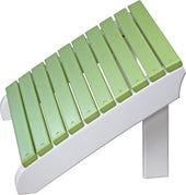 Lime Green and White