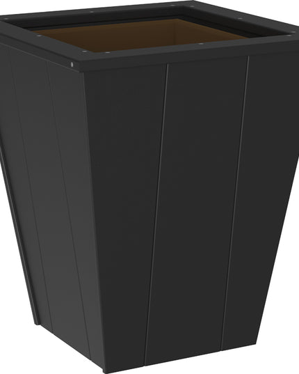 LuxCraft Elite 22″ Planter featured in black