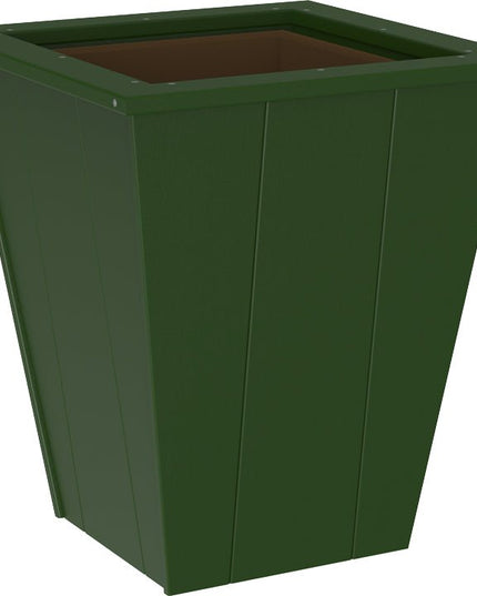 LuxCraft Elite 22″ Planter featured in green