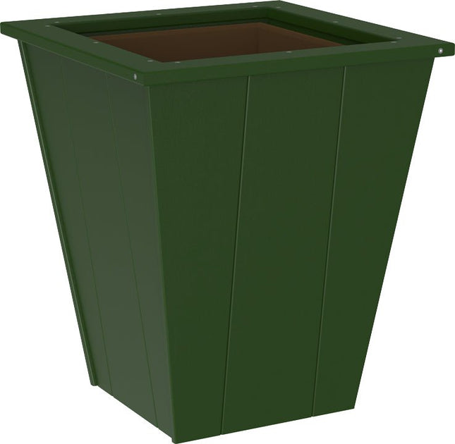 LuxCraft Elite 22″ Planter featured in green