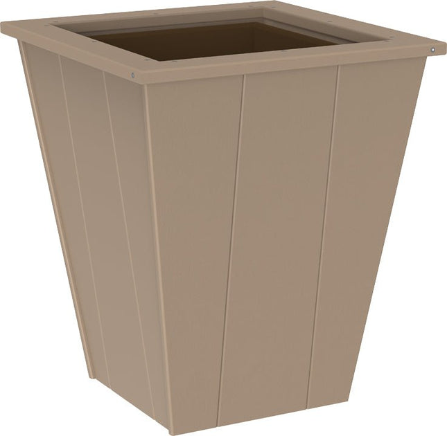 LuxCraft Elite 22″ Planter featured in weatherwood