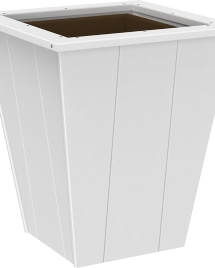 LuxCraft Elite 26″ Planter featured in white