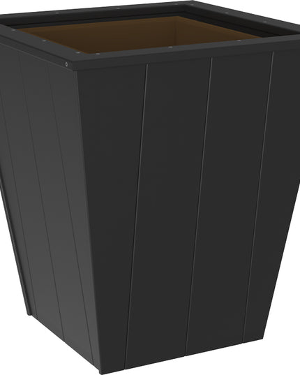 LuxCraft Elite 26″ Planter featured in black