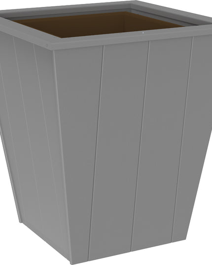 LuxCraft Elite 26″ Planter featured in dove gray