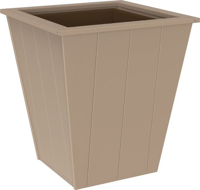LuxCraft Elite 26″ Planter featured in weatherwood