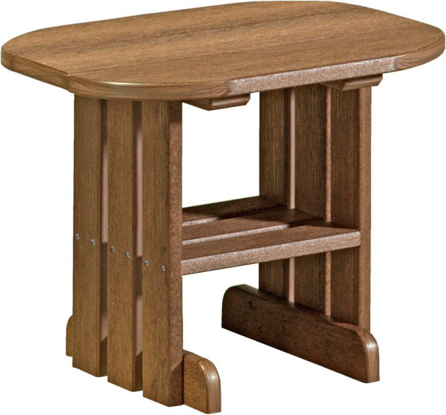 LuxCraft End Table (Antique Mahogany)