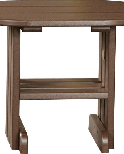 LuxCraft End Table (Chestnut Brown)