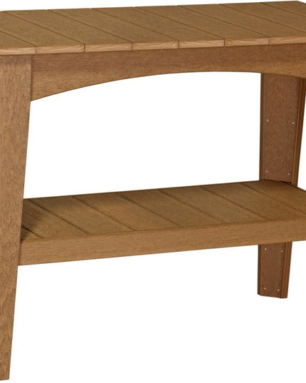 LuxCraft Island Buffet Table (Antique Mahogany)