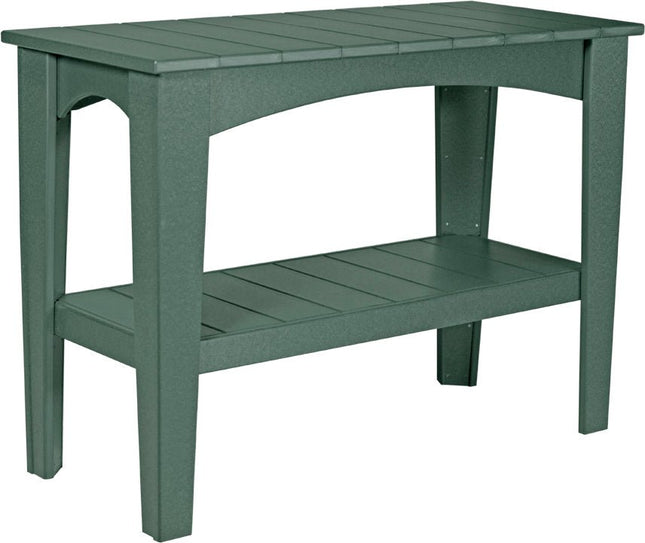 LuxCraft Island Buffet Table (Green)