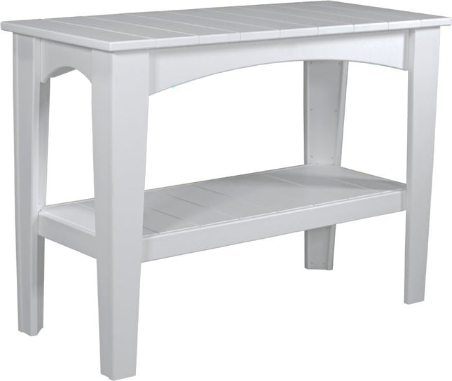 LuxCraft Island Buffet Table (White)