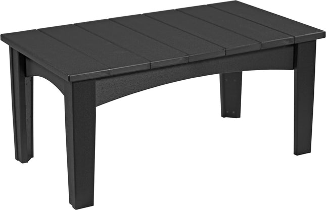 LuxCraft Island Coffee Table (Black)