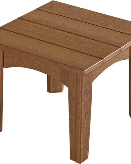 LuxCraft Island End Table (Antique Mahogany)