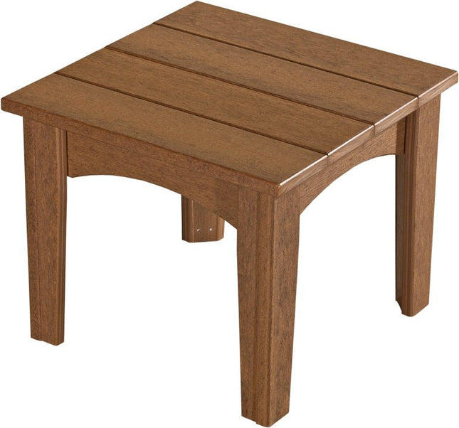 LuxCraft Island End Table (Antique Mahogany)
