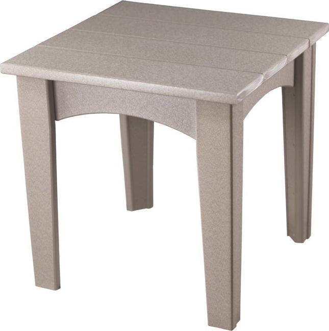 LuxCraft Island End Table (Weatherwood)