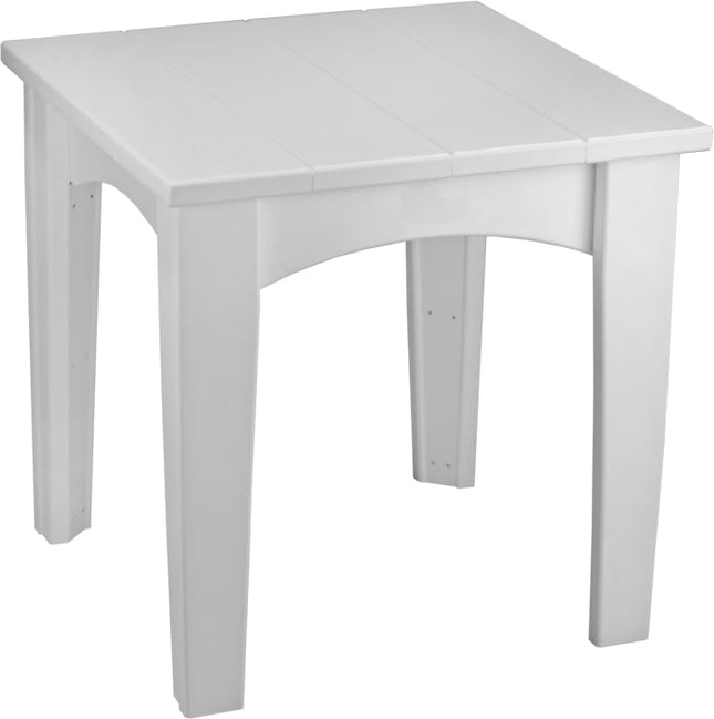 LuxCraft Island End Table (White)