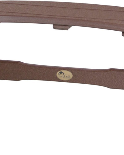 LuxCraft Poly 28" Table  Bench (Chestnut Brown)