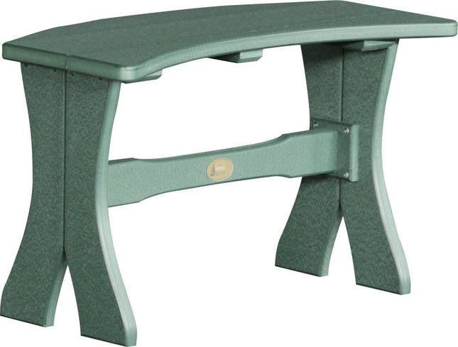 LuxCraft Poly 28" Table  Bench (Green)