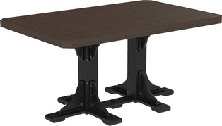 Brazilian Walnut and Black