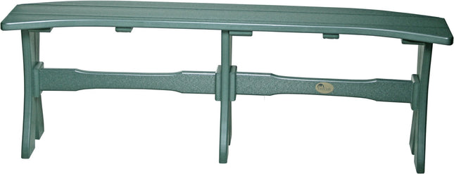 LuxCraft Poly 52" Table  Bench (Green)