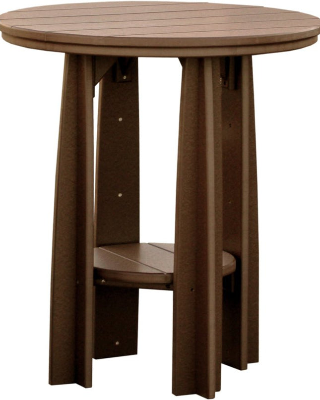 LuxCraft Poly Balcony Table (Chestnut Brown)