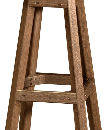 LuxCraft Poly Bar Stool (Antique Mahogany)